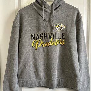 Fanatics Gray Nashville Predators Hoodie